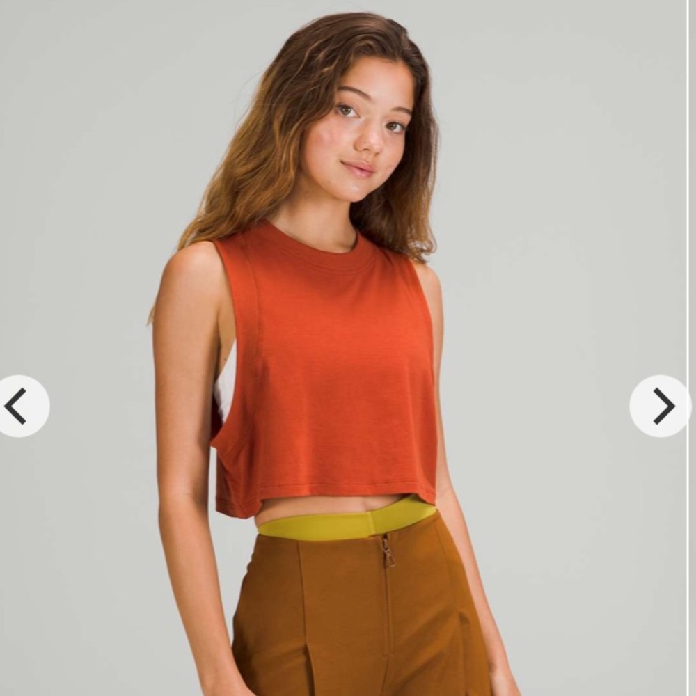 Lulullemon All Yours Cropped tank